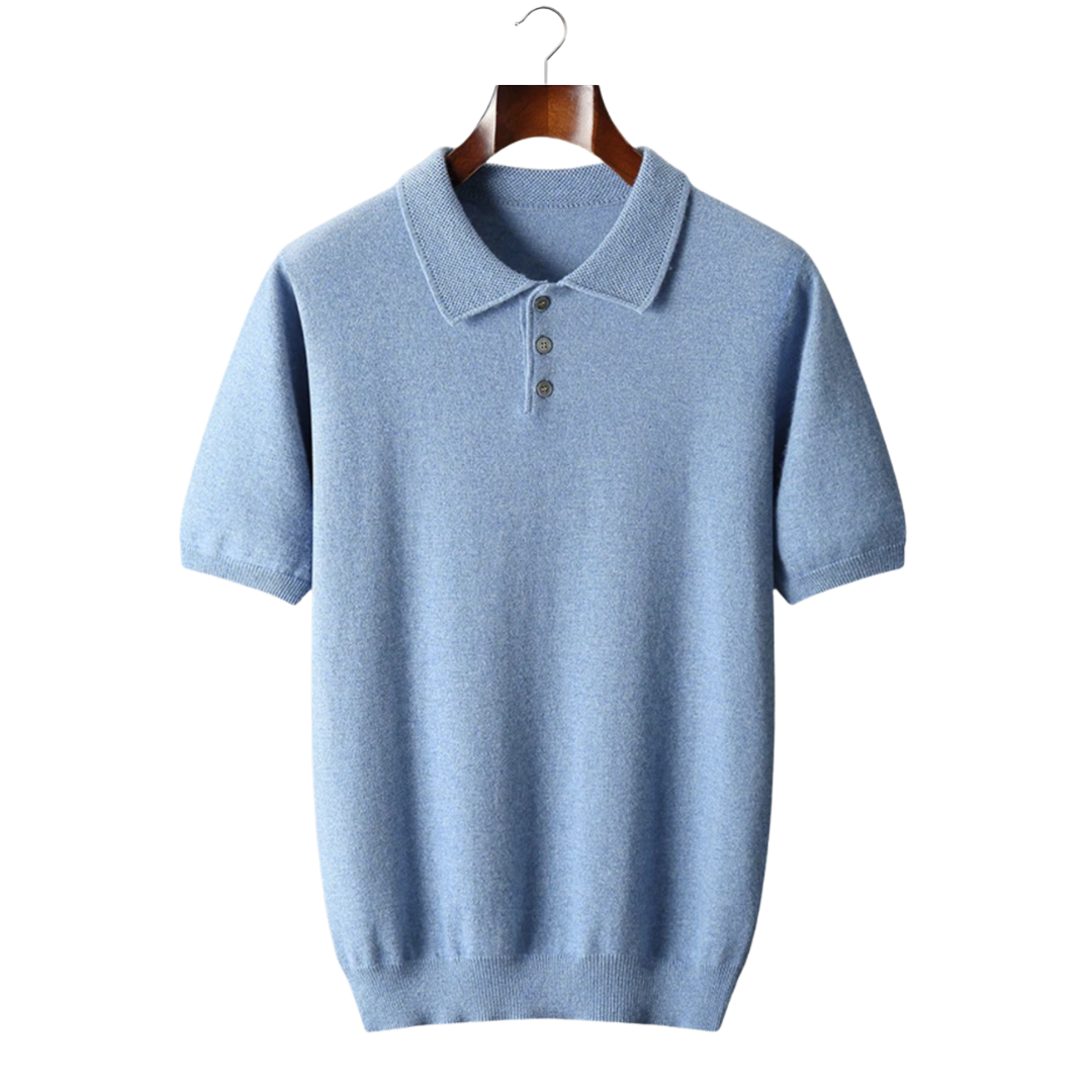 Hilton – 100% Cashmere Classic Polo Shirt