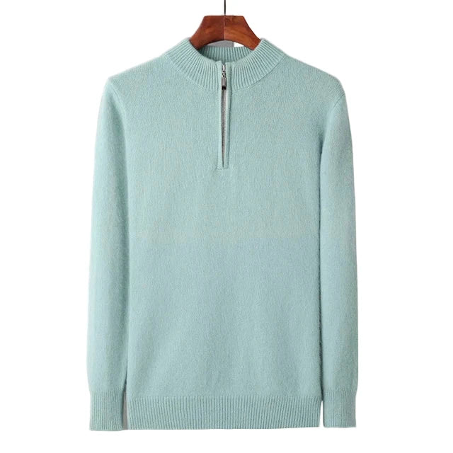 Benson - Cashmere Zip Up