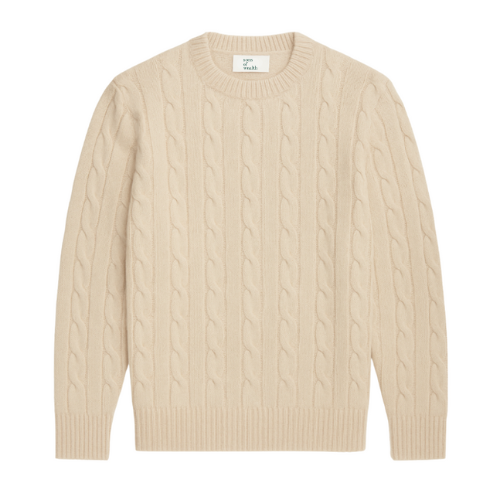 Harris – 100% Cashmere Cable Knit Sweater
