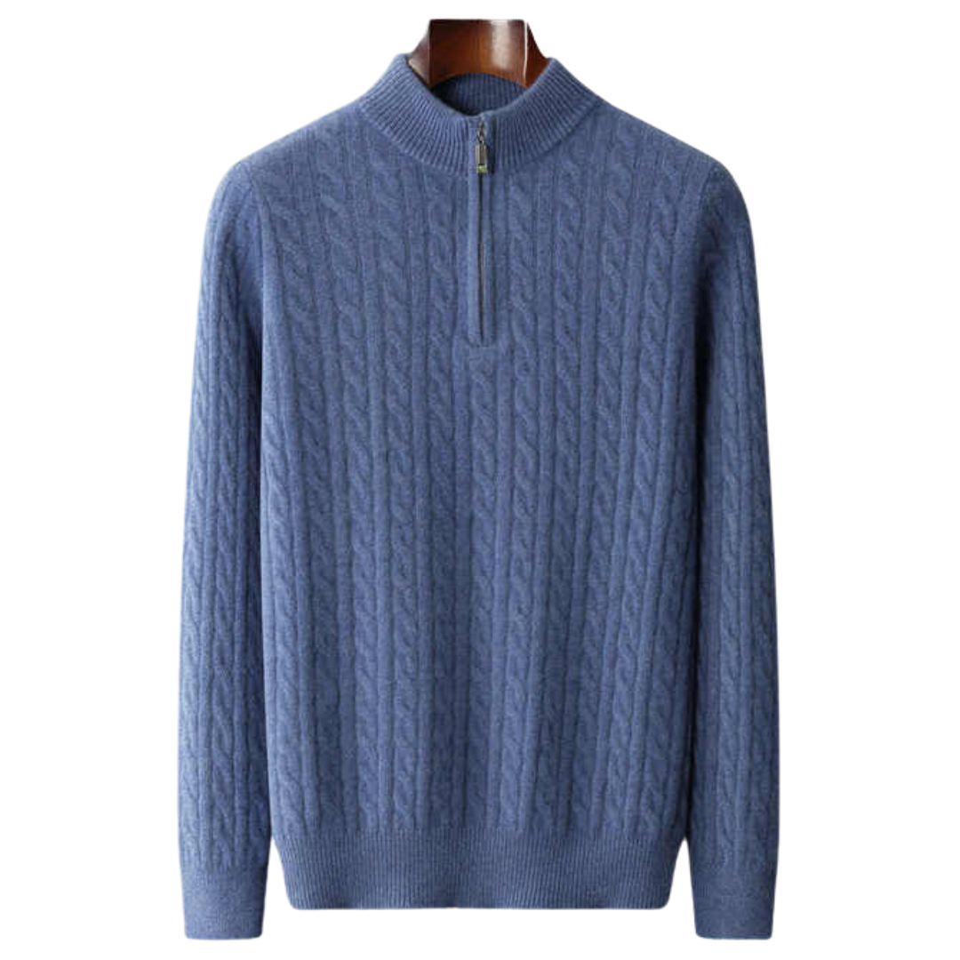 Ellis - Cashmere Half Zip