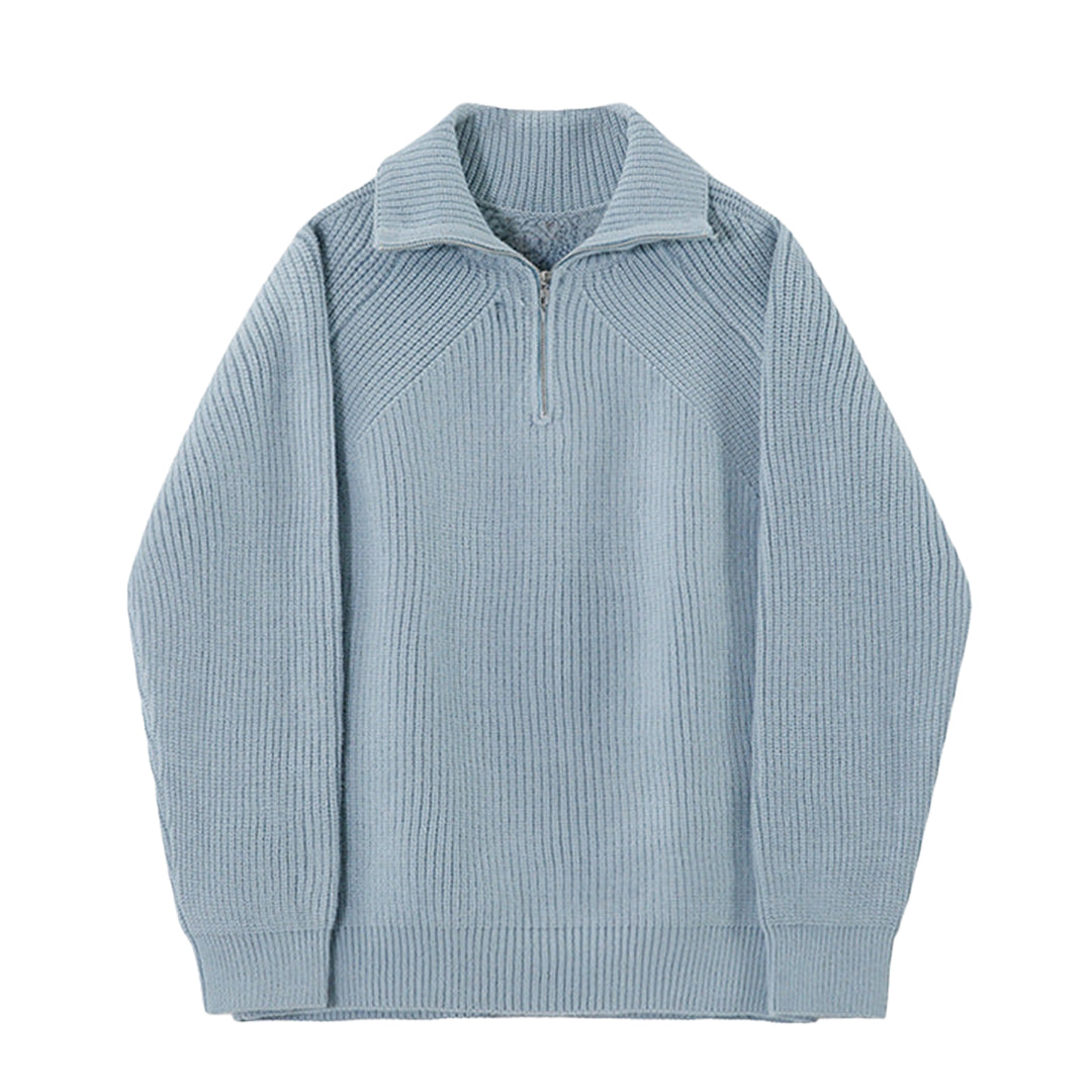 Harris - Knitted Zip-Up Sweater