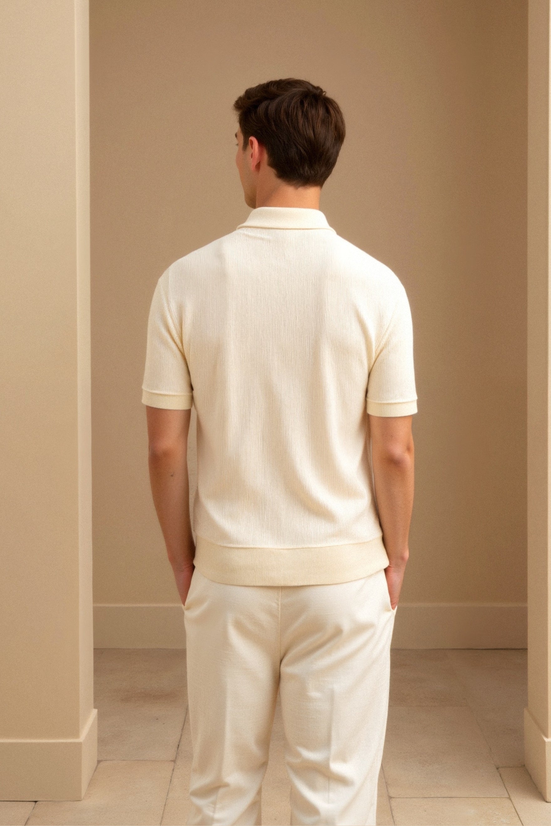Cambridge - Woolen Structured Polo