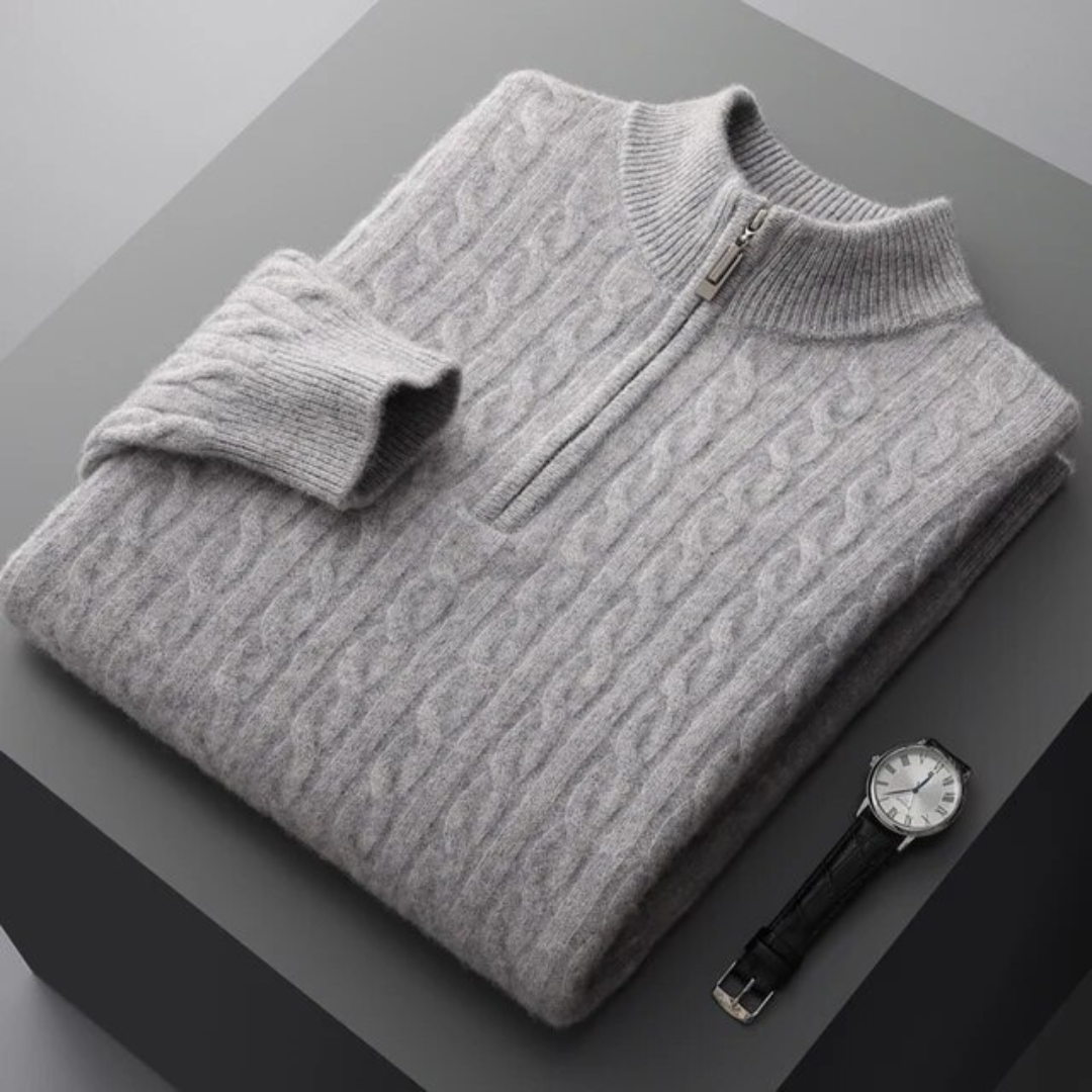 Ellis - Cashmere Half Zip