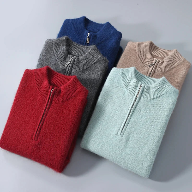 Benson - Cashmere Zip Up