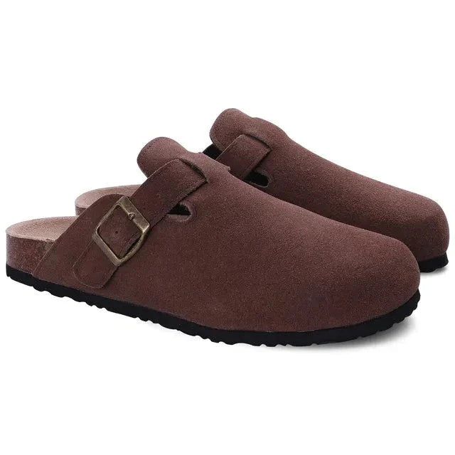 Beaumont - Suede Clogs