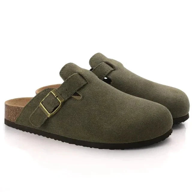 Beaumont - Suede Clogs