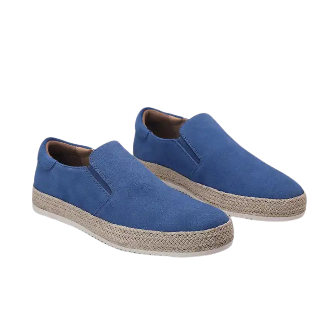 Montaigne - Silk Suede Loafers
