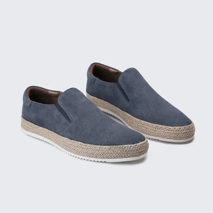 Montaigne - Silk Suede Loafers