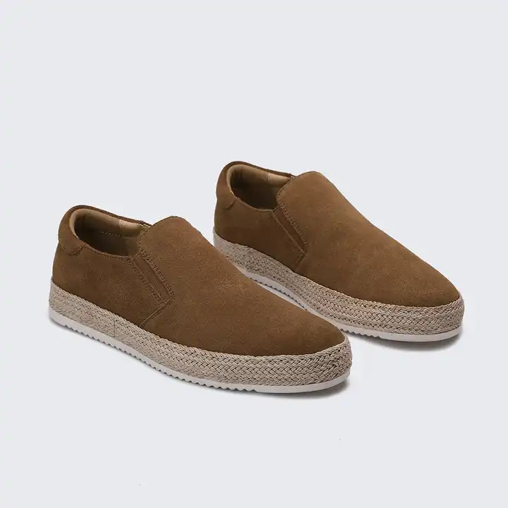 Montaigne - Silk Suede Loafers