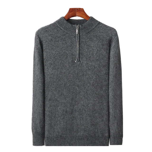 Benson - Cashmere Zip Up