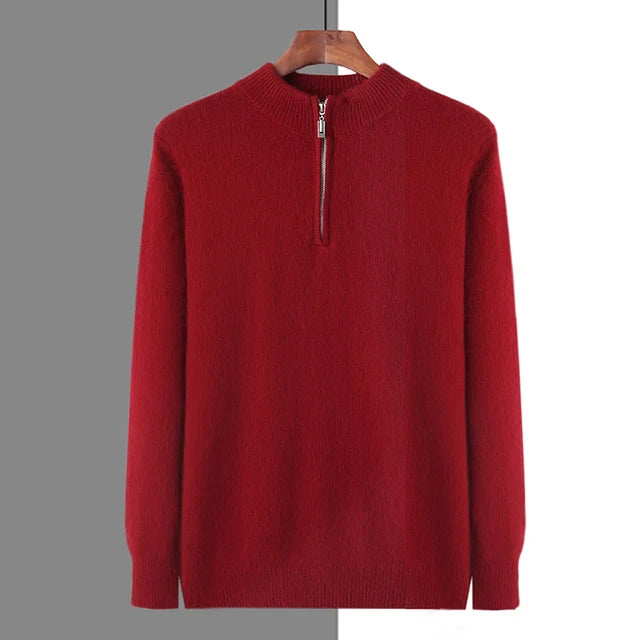 Benson - Cashmere Zip Up